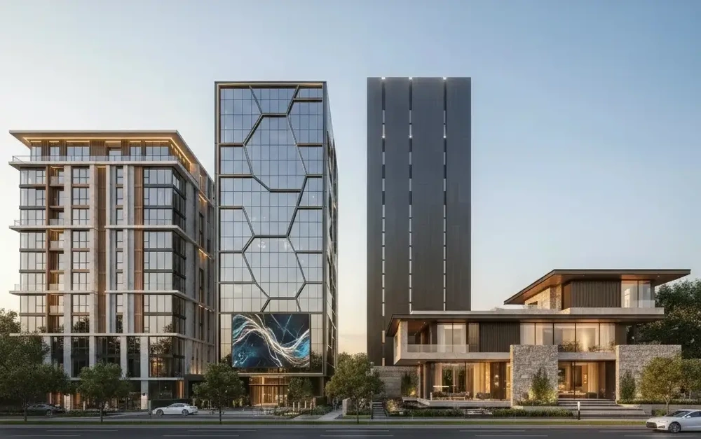 انواع نمای ساختمان