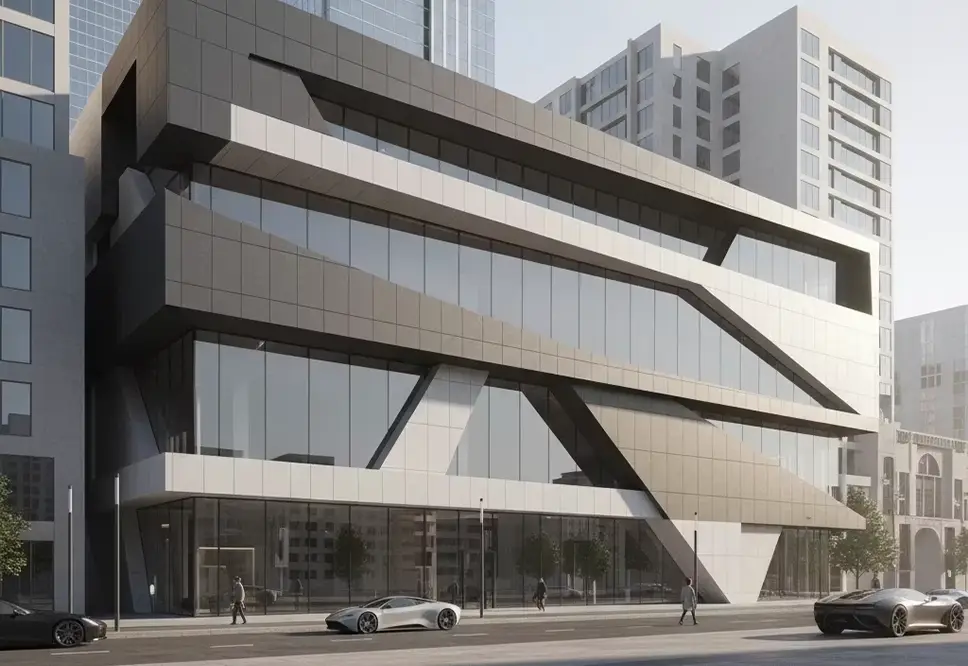 پانل کامپوزیت برای نمای ساختمان