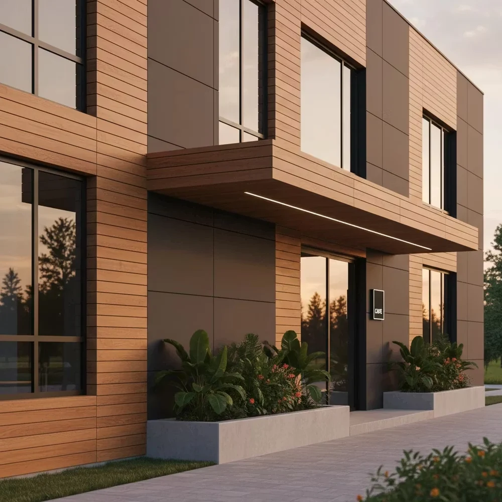 طرح های طبیعی پانل کامپوزیت برای نما