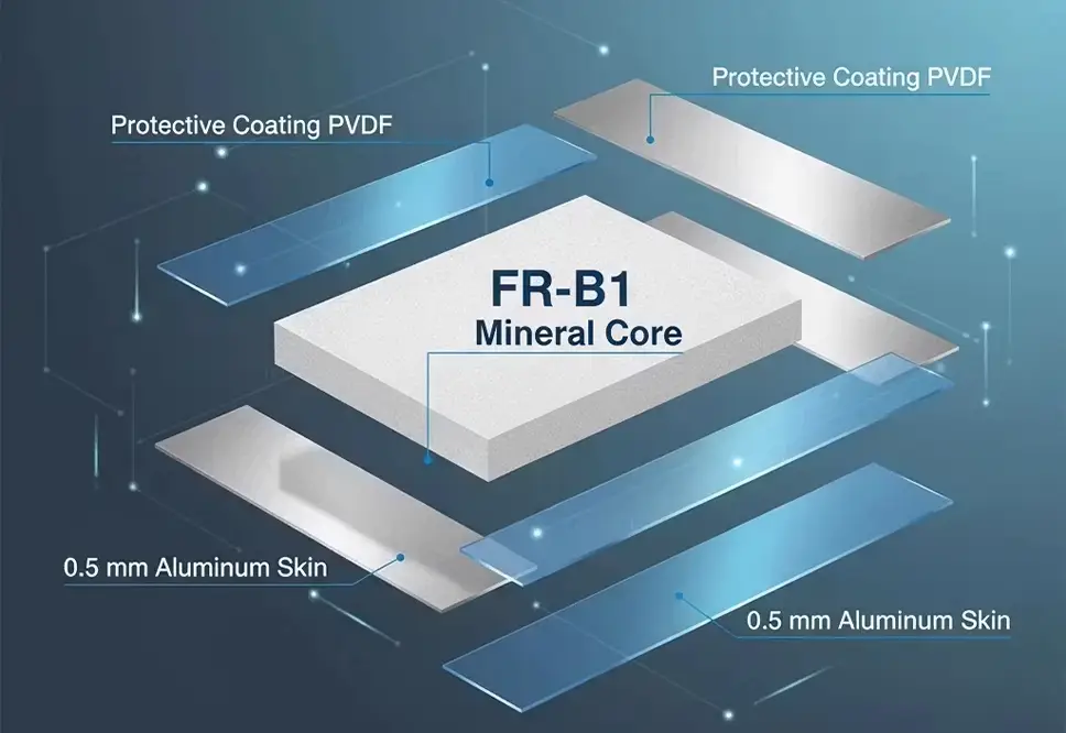 دو فاکتور کلیدی در مقاومت ورق: ضخامت پوسته و نوع هسته