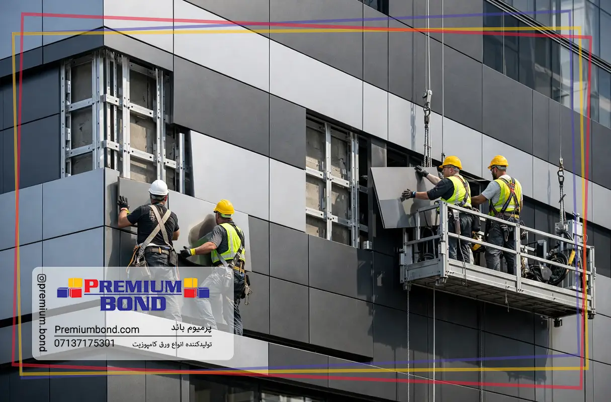 نحوه محاسبه قیمت اجرای نمای کامپوزیت